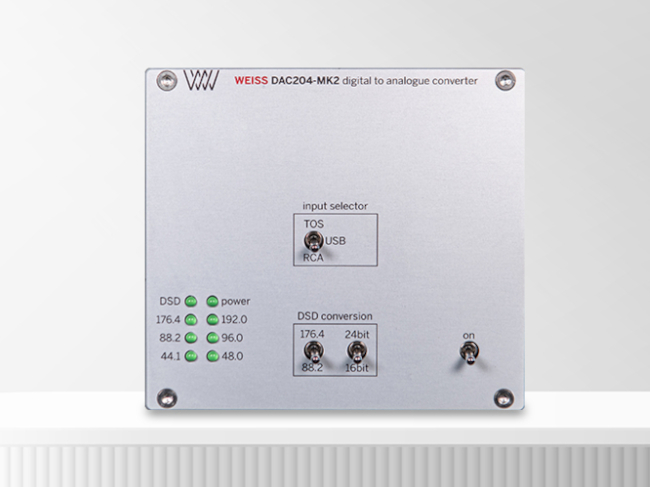 Εκδόσεις MK2 για τους προσιτούς DAC της Weiss.